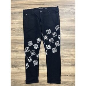 Switch Remarkable Men's Slim Taper Fit‎ Jeans Size 40x32 Black